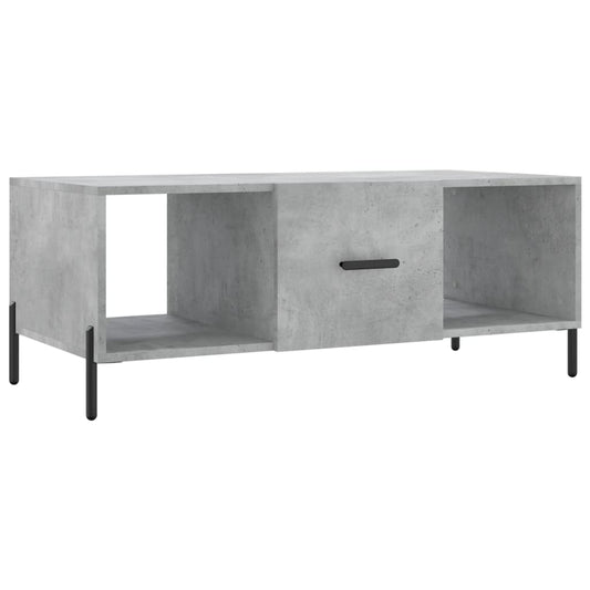 Coffee Table Concrete Grey 102x50x40 cm Engineered Wood Coffee Table Concrete Grey 102x50x40 cm Engineered Wood