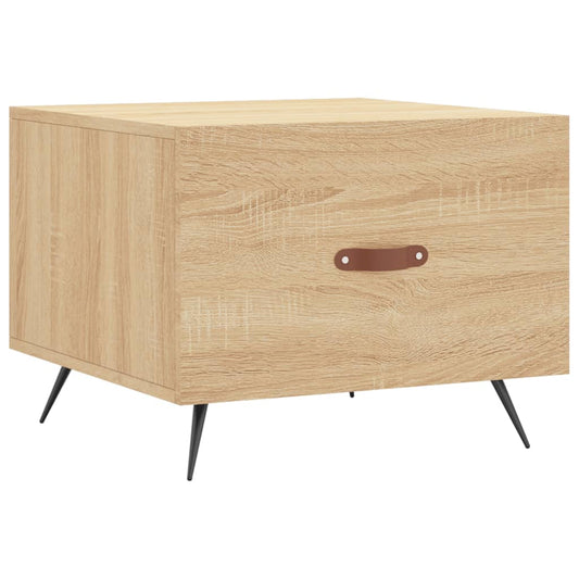 Coffee Table Sonoma Oak 50x50x40 cm Engineered Wood Coffee Table Sonoma Oak 50x50x40 cm Engineered Wood