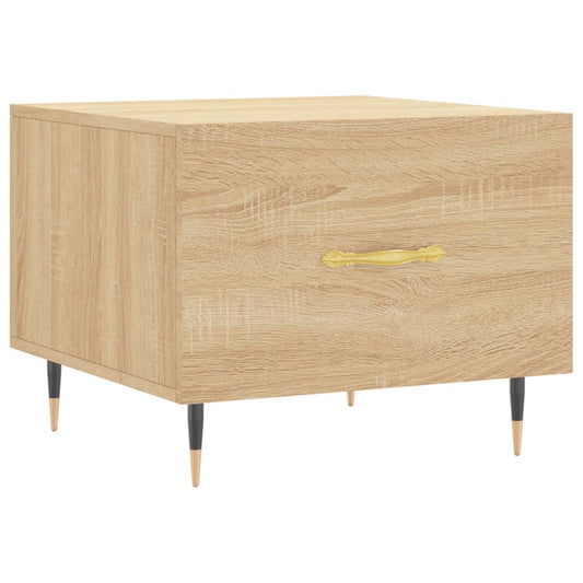 Coffee Table Sonoma Oak 50x50x40 cm Engineered Wood Coffee Table Sonoma Oak 50x50x40 cm Engineered Wood