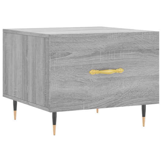Coffee Table Grey Sonoma 50x50x40 cm Engineered Wood Coffee Table Grey Sonoma 50x50x40 cm Engineered Wood