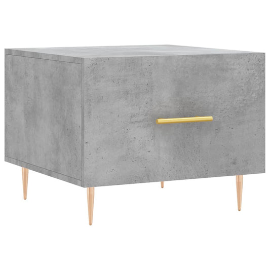 Coffee Table Concrete Grey 50x50x40 cm Engineered Wood Coffee Table Concrete Grey 50x50x40 cm Engineered Wood