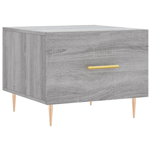 Coffee Table Grey Sonoma 50x50x40 cm Engineered Wood Coffee Table Grey Sonoma 50x50x40 cm Engineered Wood