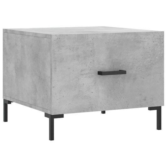 Coffee Table Concrete Grey 50x50x40 cm Engineered Wood Coffee Table Concrete Grey 50x50x40 cm Engineered Wood