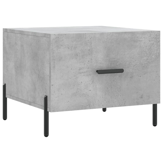 Coffee Table Concrete Grey 50x50x40 cm Engineered Wood Coffee Table Concrete Grey 50x50x40 cm Engineered Wood
