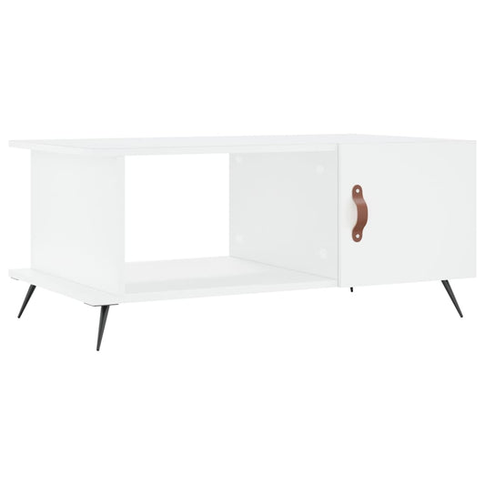 Coffee Table White 90x50x40 cm Engineered Wood Coffee Table White 90x50x40 cm Engineered Wood