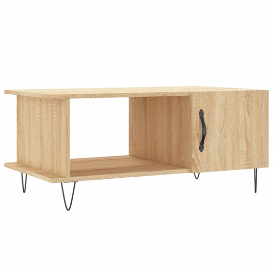 Coffee Table Sonoma Oak 90x50x40 cm Engineered Wood Coffee Table Sonoma Oak 90x50x40 cm Engineered Wood