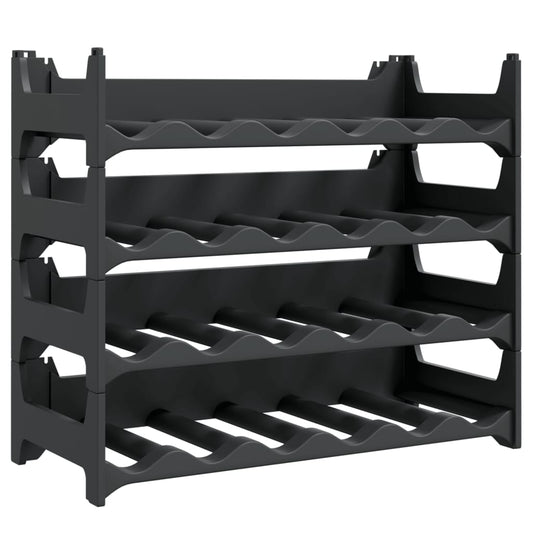 Wine Rack for 24 Bottles PP Stackable Wine Rack for 24 Bottles PP Stackable