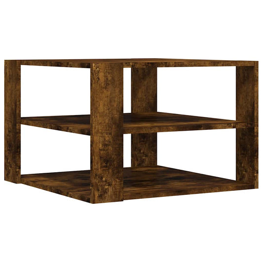Coffee Table Smoked Oak 58x58x40 cm Engineered Wood Coffee Table Smoked Oak 58x58x40 cm Engineered Wood