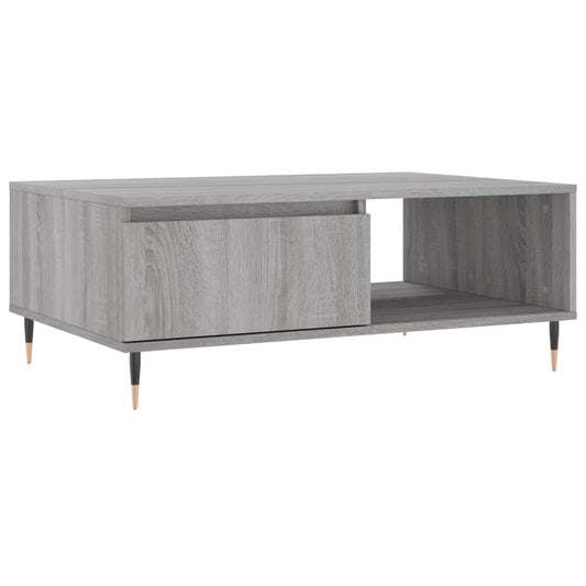 Coffee Table Grey Sonoma 90x60x35 cm Engineered Wood Coffee Table Grey Sonoma 90x60x35 cm Engineered Wood