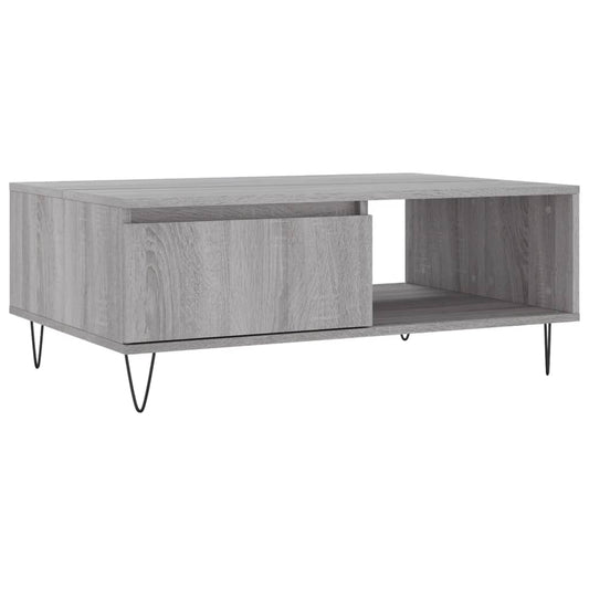 Coffee Table Grey Sonoma 90x60x35 cm Engineered Wood Coffee Table Grey Sonoma 90x60x35 cm Engineered Wood
