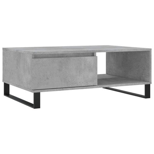 Coffee Table Concrete Grey 90x60x35 cm Engineered Wood Coffee Table Concrete Grey 90x60x35 cm Engineered Wood