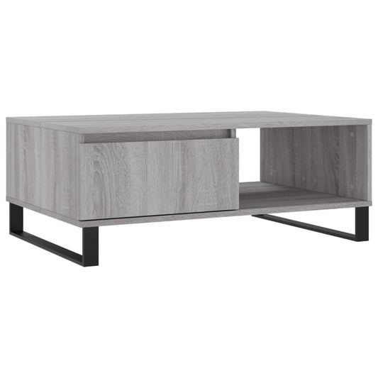 Coffee Table Grey Sonoma 90x60x35 cm Engineered Wood Coffee Table Grey Sonoma 90x60x35 cm Engineered Wood