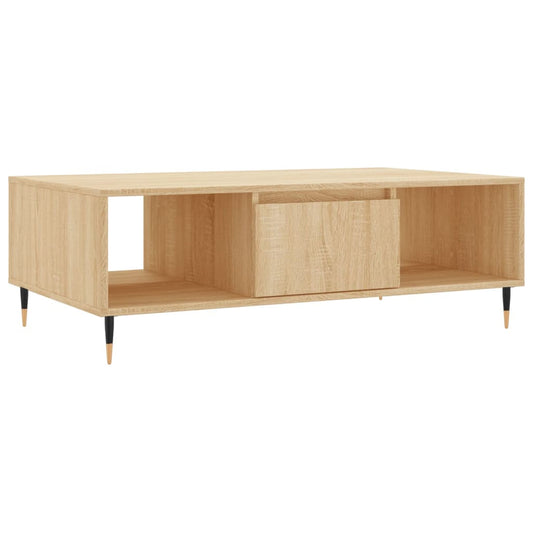 Coffee Table Sonoma Oak 104x60x35 cm Engineered Wood Coffee Table Sonoma Oak 104x60x35 cm Engineered Wood