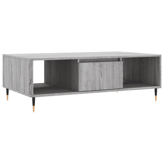 Coffee Table Grey Sonoma 104x60x35 cm Engineered Wood Coffee Table Grey Sonoma 104x60x35 cm Engineered Wood
