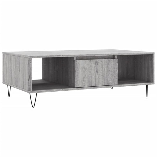 Coffee Table Grey Sonoma 104x60x35 cm Engineered Wood Coffee Table Grey Sonoma 104x60x35 cm Engineered Wood