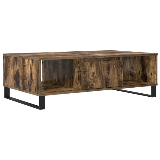 Coffee Table Smoked Oak 104x60x35 cm Engineered Wood Coffee Table Smoked Oak 104x60x35 cm Engineered Wood