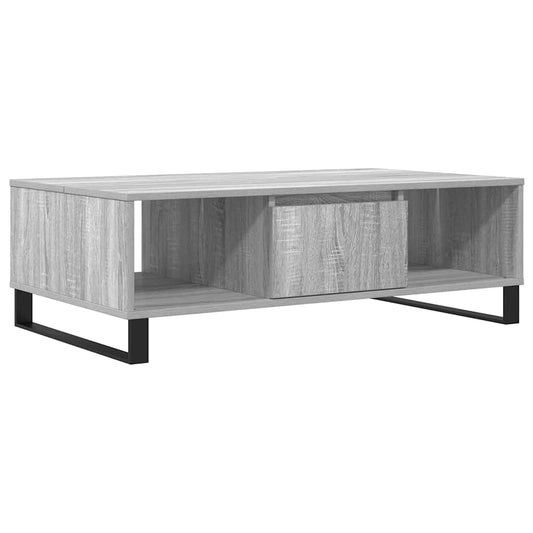 Coffee Table Grey Sonoma 104x60x35 cm Engineered Wood Coffee Table Grey Sonoma 104x60x35 cm Engineered Wood