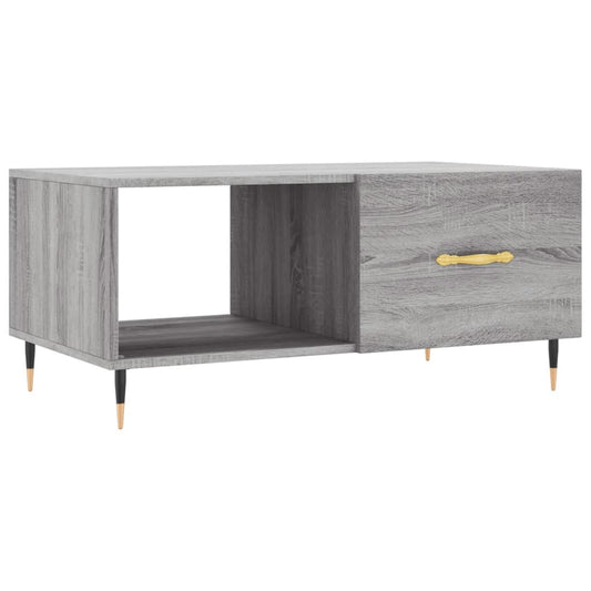 Coffee Table Grey Sonoma 90x50x40 cm Engineered Wood Coffee Table Grey Sonoma 90x50x40 cm Engineered Wood