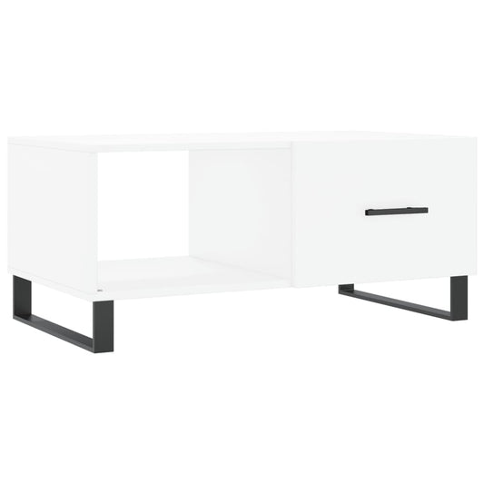 Coffee Table White 90x50x40 cm Engineered Wood Coffee Table White 90x50x40 cm Engineered Wood
