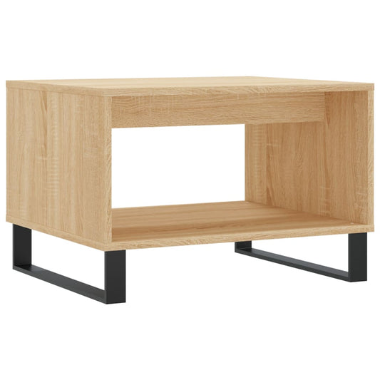 Coffee Table Sonoma Oak 60x50x40 cm Engineered Wood Coffee Table Sonoma Oak 60x50x40 cm Engineered Wood