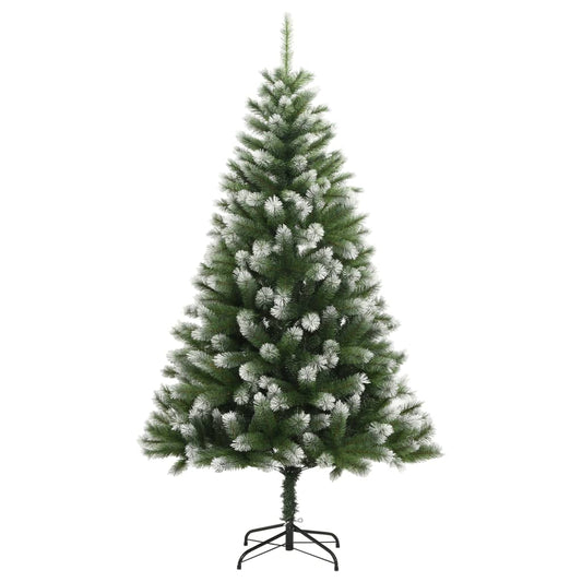 Artificial Hinged Christmas Tree with Flocked Snow 150 cm Artificial Hinged Christmas Tree with Flocked Snow 150 cm