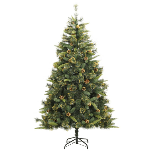 Artificial Hinged Christmas Tree with Cones 240 cm Artificial Hinged Christmas Tree with Cones 240 cm