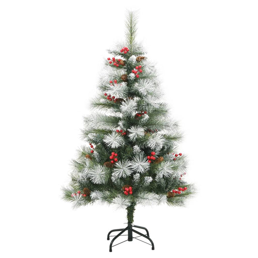 Artificial Hinged Christmas Tree with Cones and Berries 150 cm Artificial Hinged Christmas Tree with Cones and Berries 150 cm