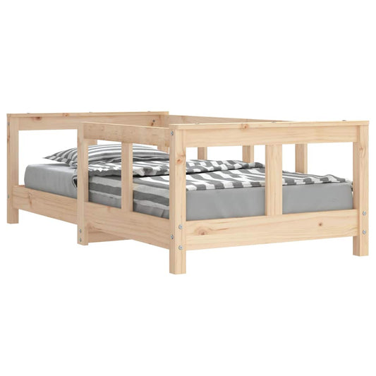 Kids Bed Frame 70x140 cm Solid Wood Pine Kids Bed Frame 70x140 cm Solid Wood Pine