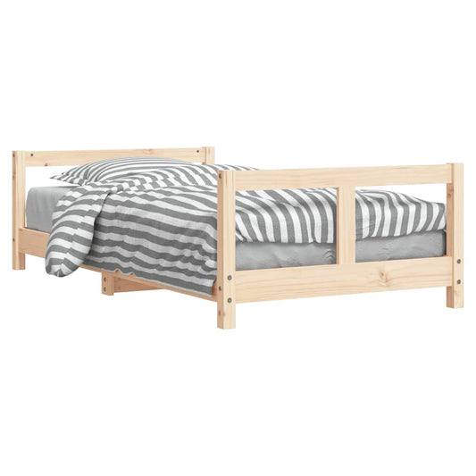 Kids Bed Frame 80x160 cm Solid Wood Pine Kids Bed Frame 80x160 cm Solid Wood Pine