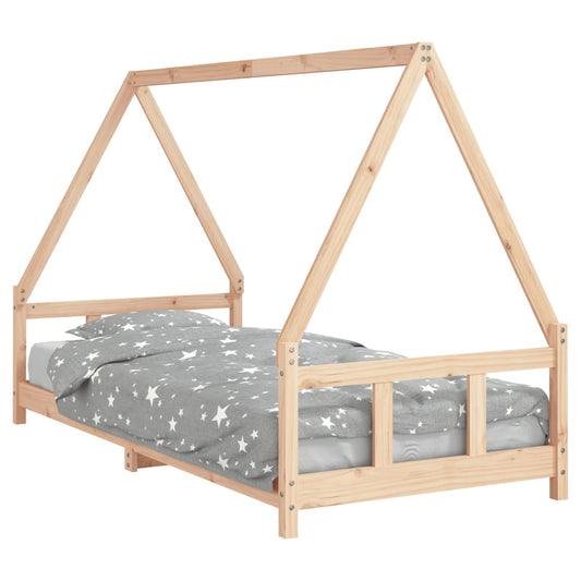 Kids Bed Frame 90x200 cm Solid Wood Pine Kids Bed Frame 90x200 cm Solid Wood Pine