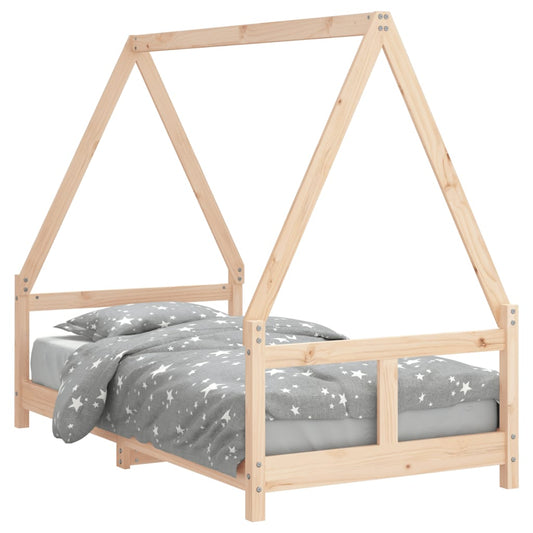 Kids Bed Frame 80x160 cm Solid Wood Pine Kids Bed Frame 80x160 cm Solid Wood Pine