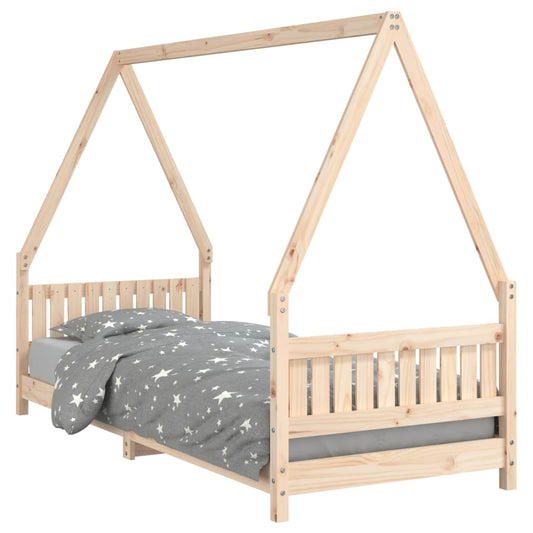 Kids Bed Frame 80x200 cm Solid Wood Pine Kids Bed Frame 80x200 cm Solid Wood Pine