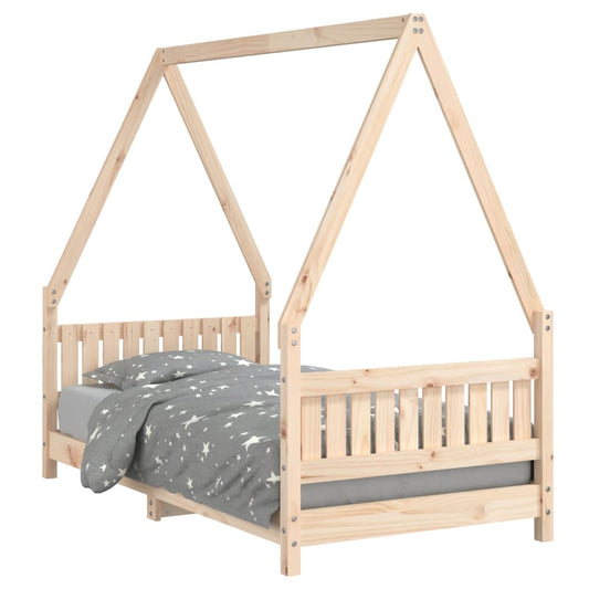 Kids Bed Frame 80x160 cm Solid Wood Pine Kids Bed Frame 80x160 cm Solid Wood Pine