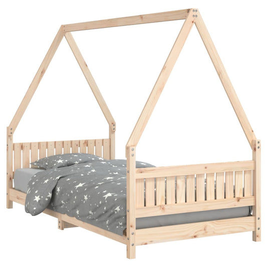 Kids Bed Frame 90x190 cm Solid Wood Pine Kids Bed Frame 90x190 cm Solid Wood Pine