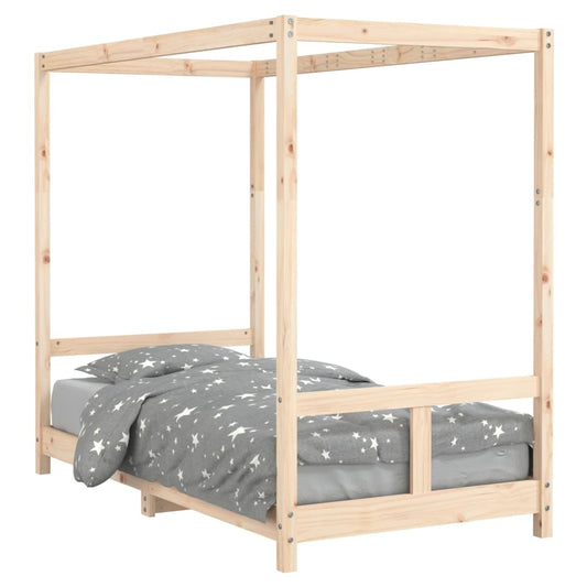 Kids Bed Frame 80x160 cm Solid Wood Pine Kids Bed Frame 80x160 cm Solid Wood Pine