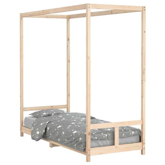 Kids Bed Frame 80x200 cm Solid Wood Pine Kids Bed Frame 80x200 cm Solid Wood Pine