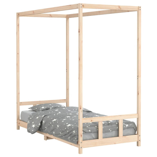 Kids Bed Frame 90x200 cm Solid Wood Pine Kids Bed Frame 90x200 cm Solid Wood Pine