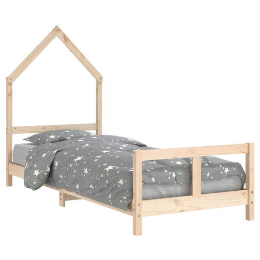 Kids Bed Frame 80x200 cm Solid Wood Pine Kids Bed Frame 80x200 cm Solid Wood Pine