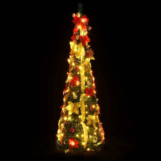 Artificial Christmas Tree Pop-up 150 LEDs Green 180 cm Artificial Christmas Tree Pop-up 150 LEDs Green 180 cm