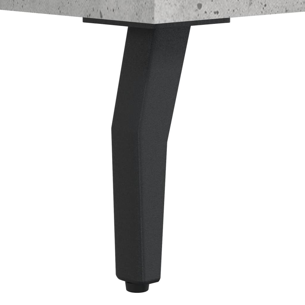 Highboard Concrete Grey 69,5x34x180 cm Engineered Wood