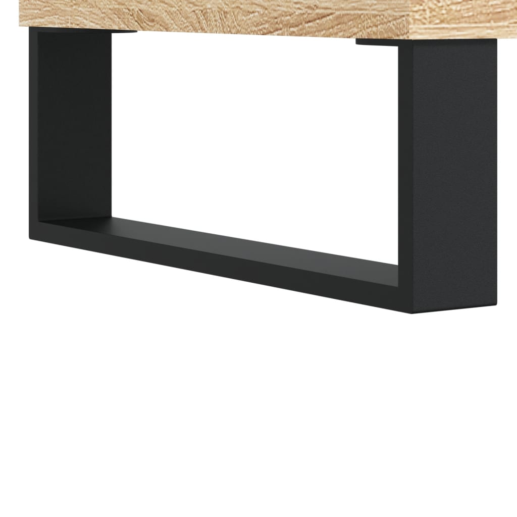 Highboard Sonoma Oak 69,5x34x180 cm Engineered Wood
