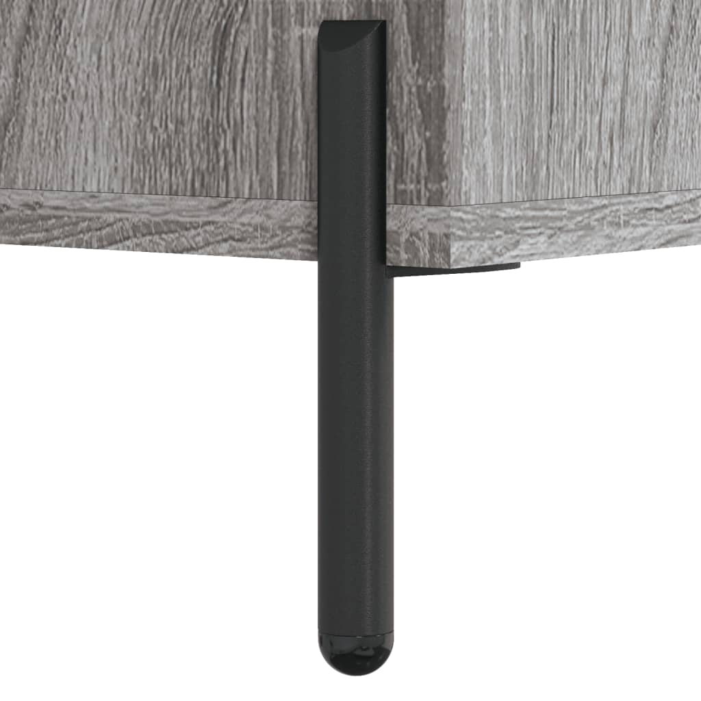 Highboard Grey Sonoma 34,5x34x180 cm Engineered Wood