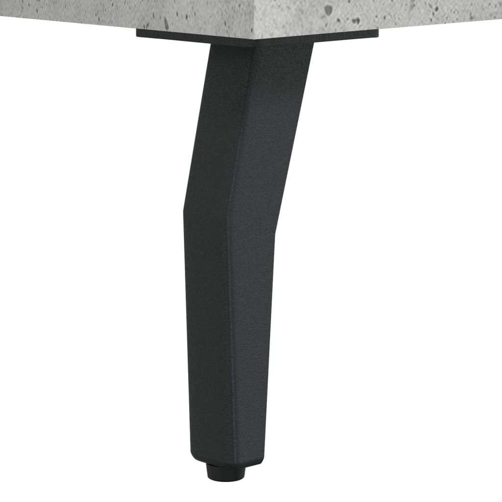 Highboard Concrete Grey 34,5x34x180 cm Engineered Wood