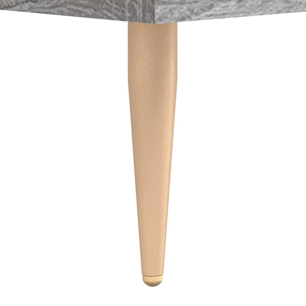 Highboard Grey Sonoma 34.5x34x180 cm Engineered Wood