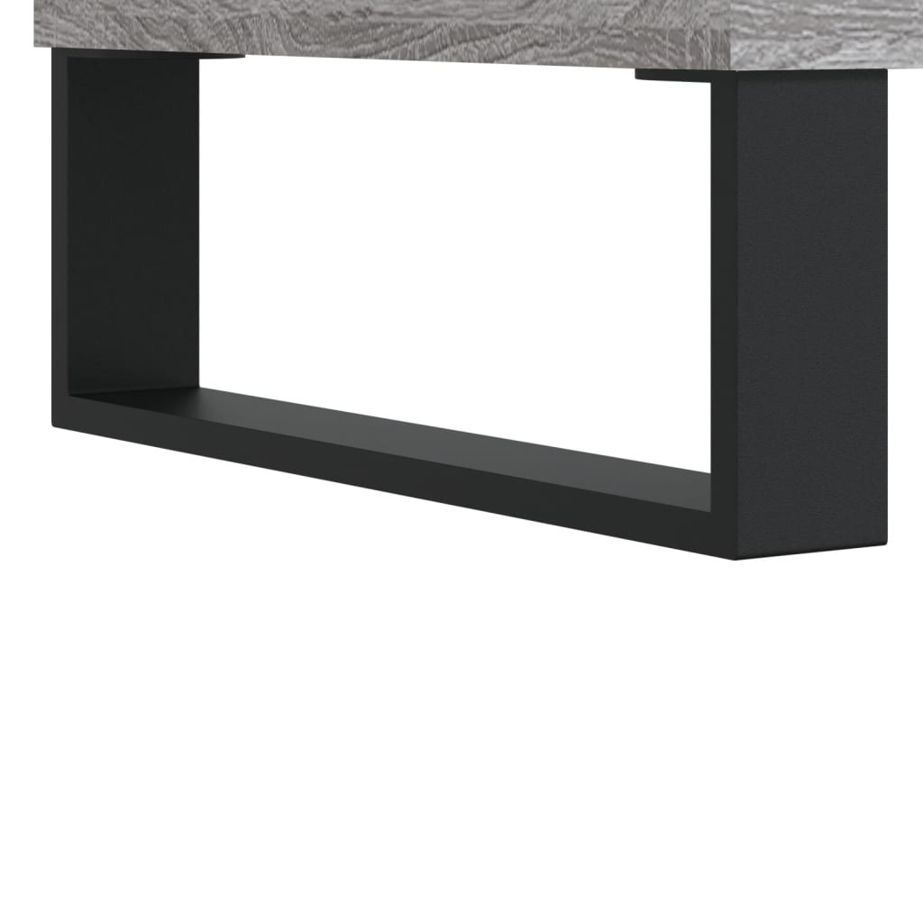 Highboard Grey Sonoma 34,5x34x180 cm Engineered Wood