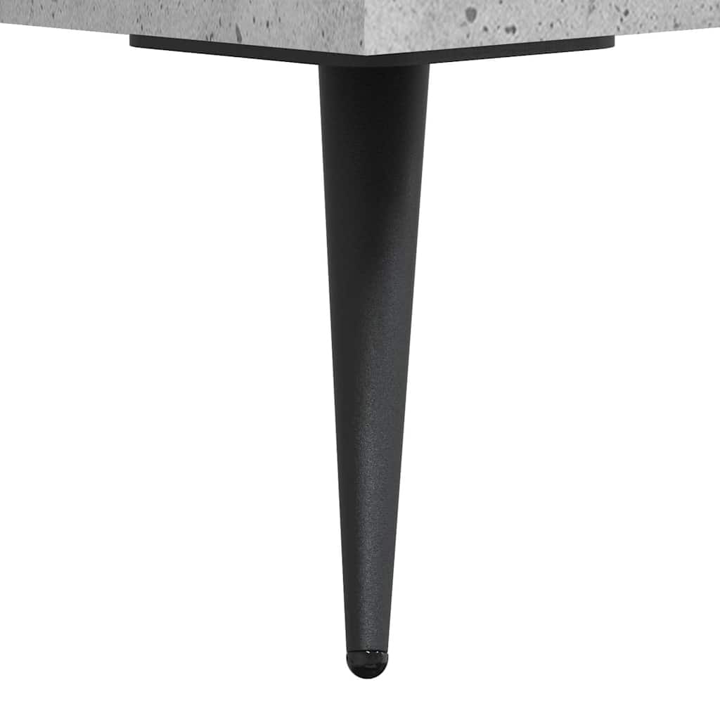 Highboard Concrete Grey 69,5x34x180 cm Engineered Wood