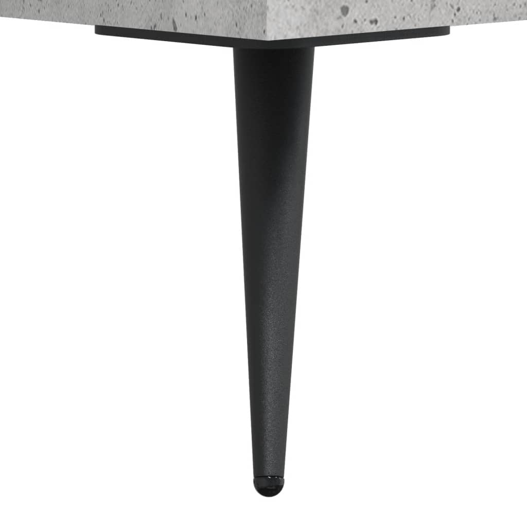 Highboard Concrete Grey 69,5x34x180 cm Engineered Wood