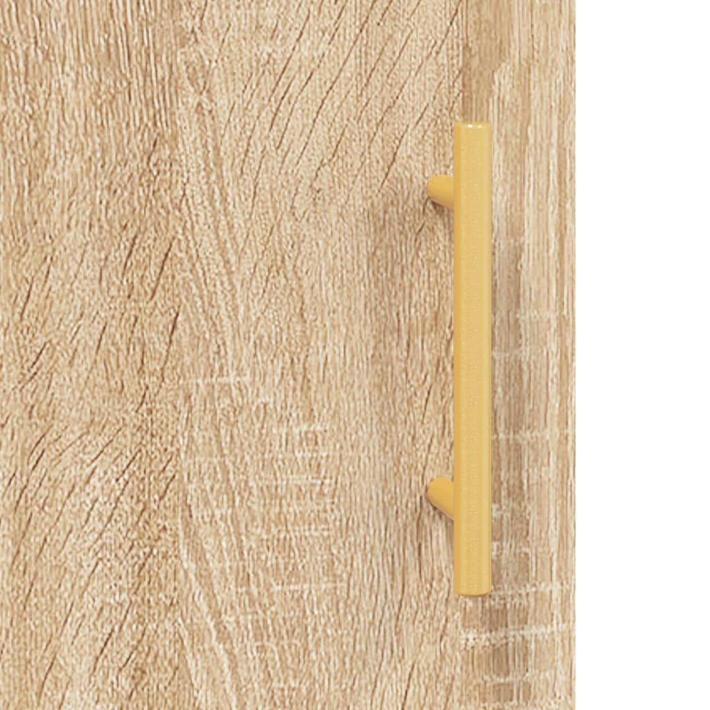 Highboard Sonoma Oak 69,5x34x180 cm Engineered Wood