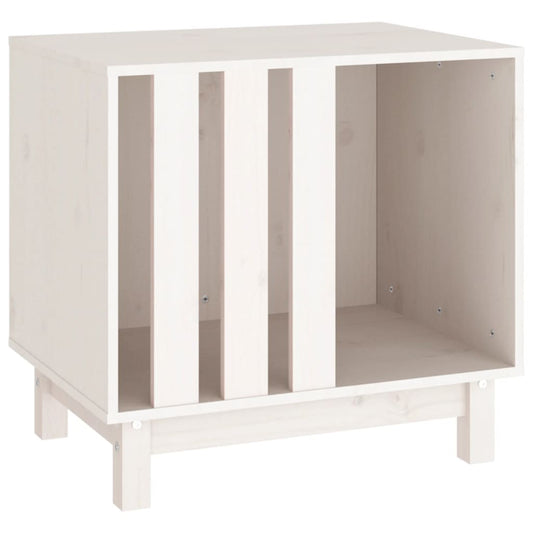 Dog House White 60x45x57 cm Solid Wood Pine Dog House White 60x45x57 cm Solid Wood Pine