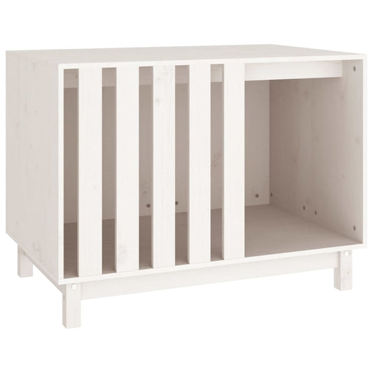 Dog House White 90x60x67 cm Solid Wood Pine Dog House White 90x60x67 cm Solid Wood Pine